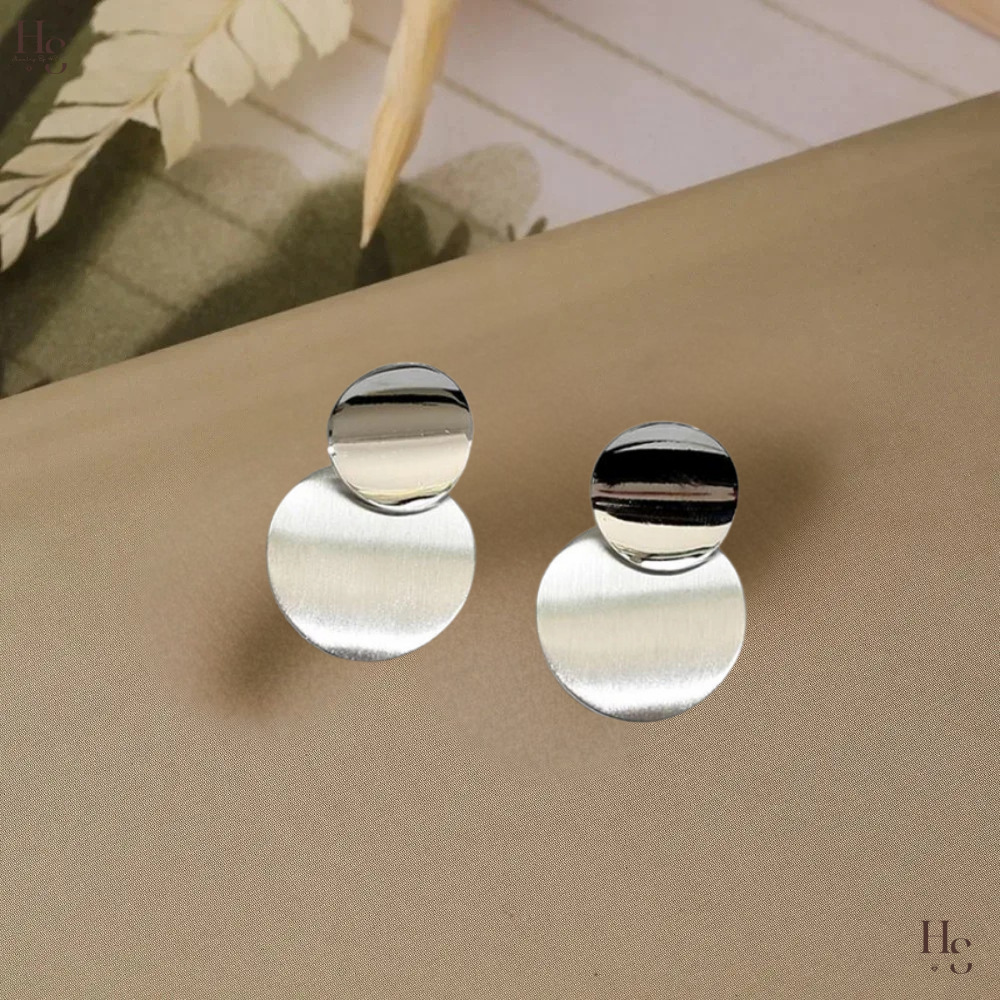 Liora – Boucles d’Oreilles Pendantes Rondes